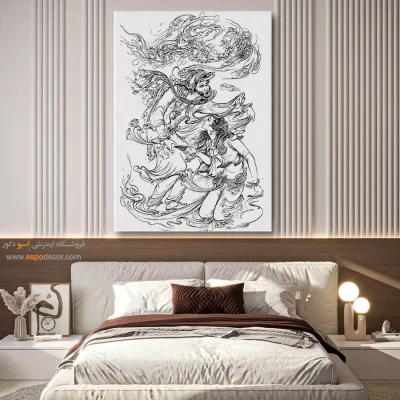 تابلو مینیاتوری با سبک ایرانی