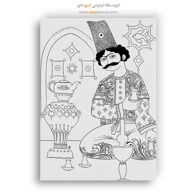 تابلو طراحی دستی برای اتاق خواب