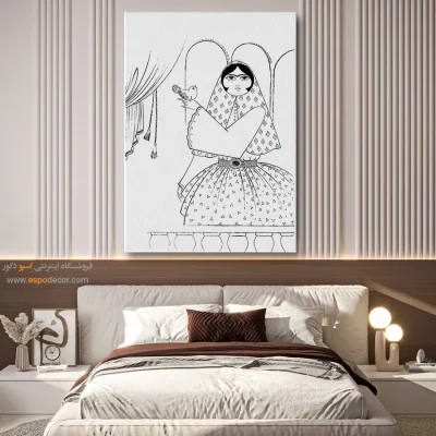 تابلو طراحی دستی برای هدیه خاص