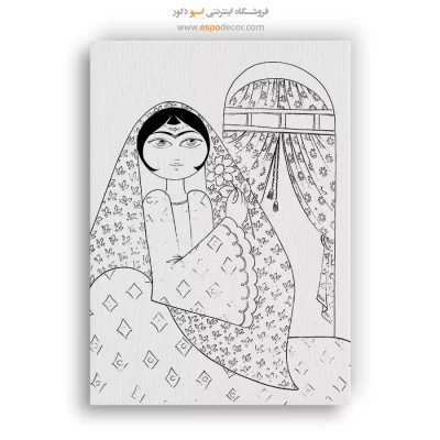 تابلو طراحی دستی با طراحی ظریف