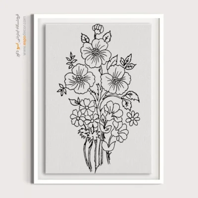 تابلو مینیاتور با طراحی مدرن - خلاق‌نگار – تابلو مینیاتور خطی - اسپو دکور