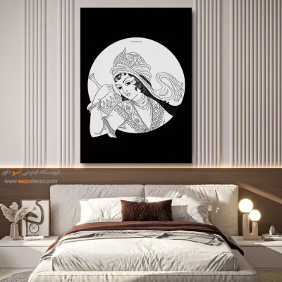 تابلو مینیاتور برای دکور اداری - افرا‌نگار – تابلو مینیاتور خطی - اسپو دکور