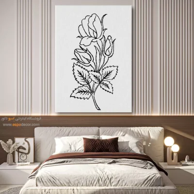 تابلو دکوراتیو خطی برای دکور اداری