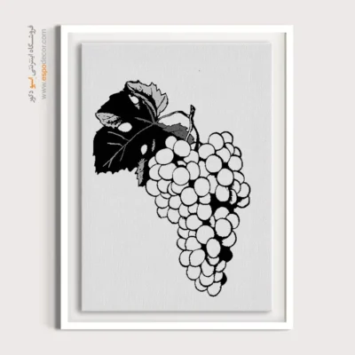 تابلو دکوراتیو خطی برای سالن نشیمن - خیالین – تابلو مینیاتور خطی - اسپو دکور