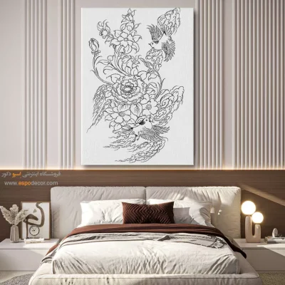 تابلو مینیاتوری ساده - مهرنشان – تابلو مینیاتور خطی - اسپو دکور