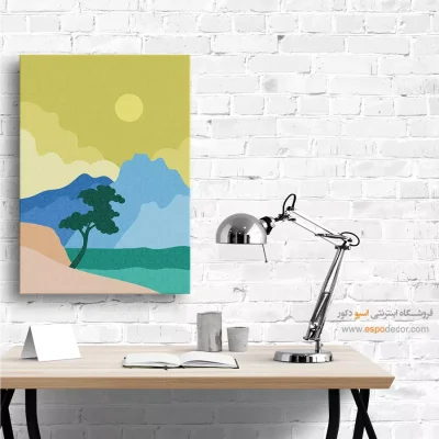 تابلو مینیمال در طراحی داخلی 2025