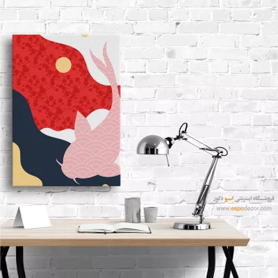 تابلو مینیمال طرح چهره برای دکور