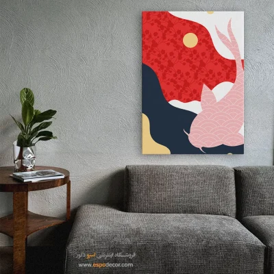 تابلو مینیمال طرح چهره برای دکور