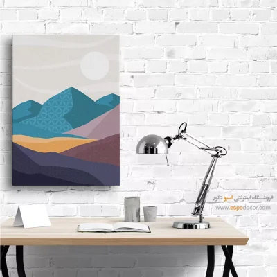 خرید تابلو دیواری مینیمال برای دفتر کار - توازن – تابلو مینیمال آرت - اسپو دکور