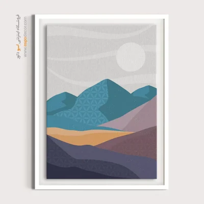 خرید تابلو دیواری مینیمال برای دفتر کار - توازن – تابلو مینیمال آرت - اسپو دکور