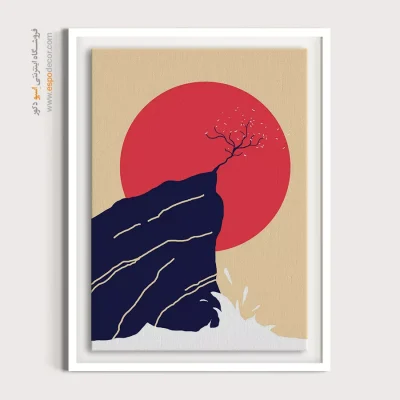 چیدمان تابلو مینیمال 2025 - هارمونی در رنگ ها – تابلو مینیمال آرت - اسپو دکور