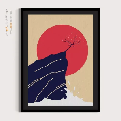 چیدمان تابلو مینیمال 2025 - هارمونی در رنگ ها – تابلو مینیمال آرت - اسپو دکور