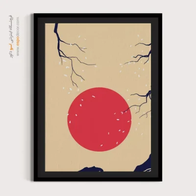 تابلو مینیمال ساده 2025 - هندسه محض – تابلو مینیمال آرت - اسپو دکور