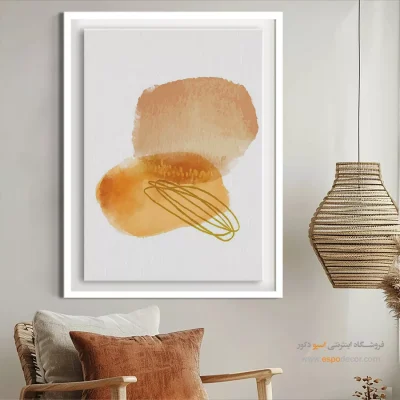 تابلو مینیمال هنری خاص - وحدت – تابلو مینیمال آرت - اسپو دکور