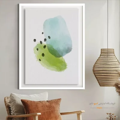 تابلو مینیمال فلزی برای دکور - زمزمه زیبایی – تابلو مینیمال آرت - اسپو دکور