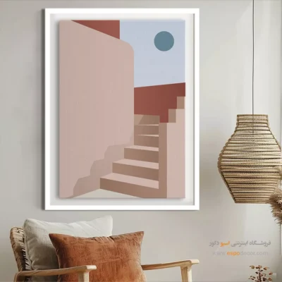 تابلو مینیمال در دکوراسیون مدرن جدید - الهامات اثیری – تابلو مینیمال آرت - اسپو دکور
