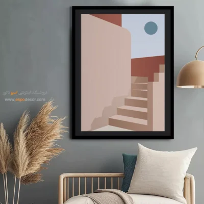 تابلو مینیمال در دکوراسیون مدرن جدید - الهامات اثیری – تابلو مینیمال آرت - اسپو دکور