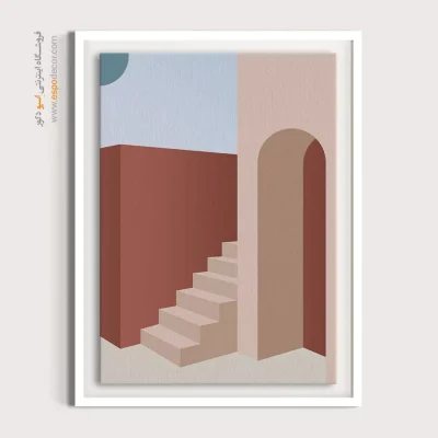 ست تابلو مینیمال برای دیوار با قاب - هنر خاموش – تابلو مینیمال آرت - اسپو دکور