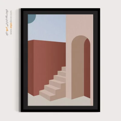ست تابلو مینیمال برای دیوار با قاب - هنر خاموش – تابلو مینیمال آرت - اسپو دکور