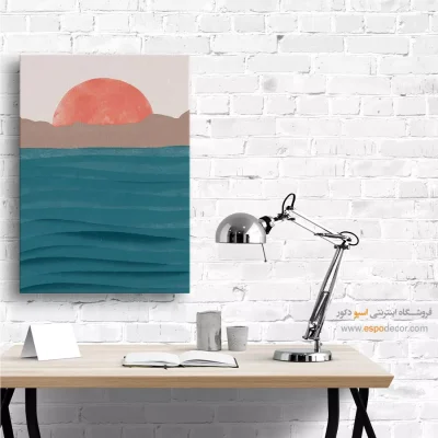 تابلو مینیمال برای اتاق نشیمن