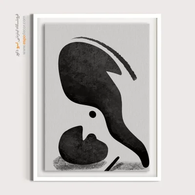 خرید تابلو بوم مینیمال برای دکور - تعادل هماهنگ – تابلو مینیمال آرت - اسپو دکور