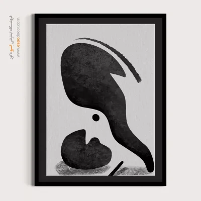 خرید تابلو بوم مینیمال برای دکور - تعادل هماهنگ – تابلو مینیمال آرت - اسپو دکور