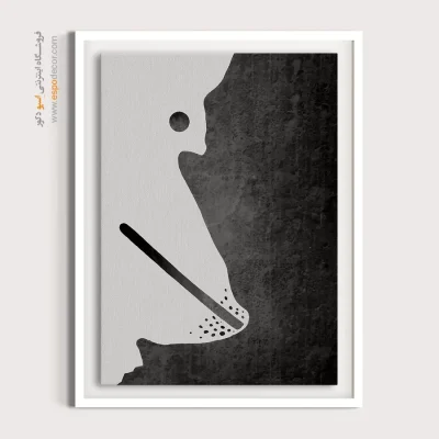 خرید تابلو مینیمال برای اتاق کار - رنگ های انتزاعی – تابلو مینیمال آرت - اسپو دکور