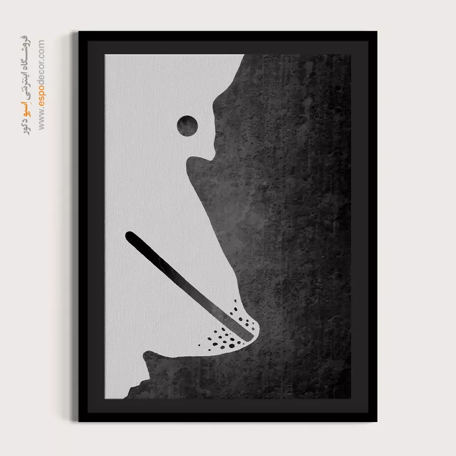 خرید تابلو مینیمال برای اتاق کار - رنگ های انتزاعی – تابلو مینیمال آرت - اسپو دکور