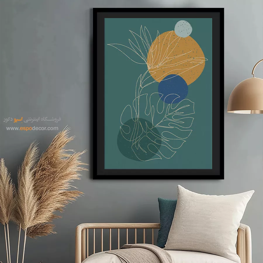 تابلو مینیمال کوچک - ترتیب وحدت – تابلو مینیمال آرت - اسپو دکور