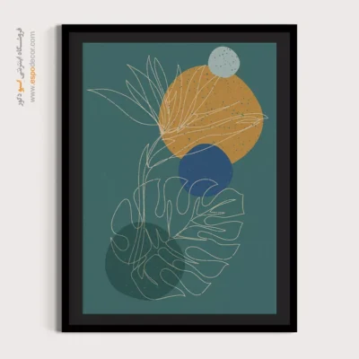 تابلو مینیمال کوچک - ترتیب وحدت – تابلو مینیمال آرت - اسپو دکور