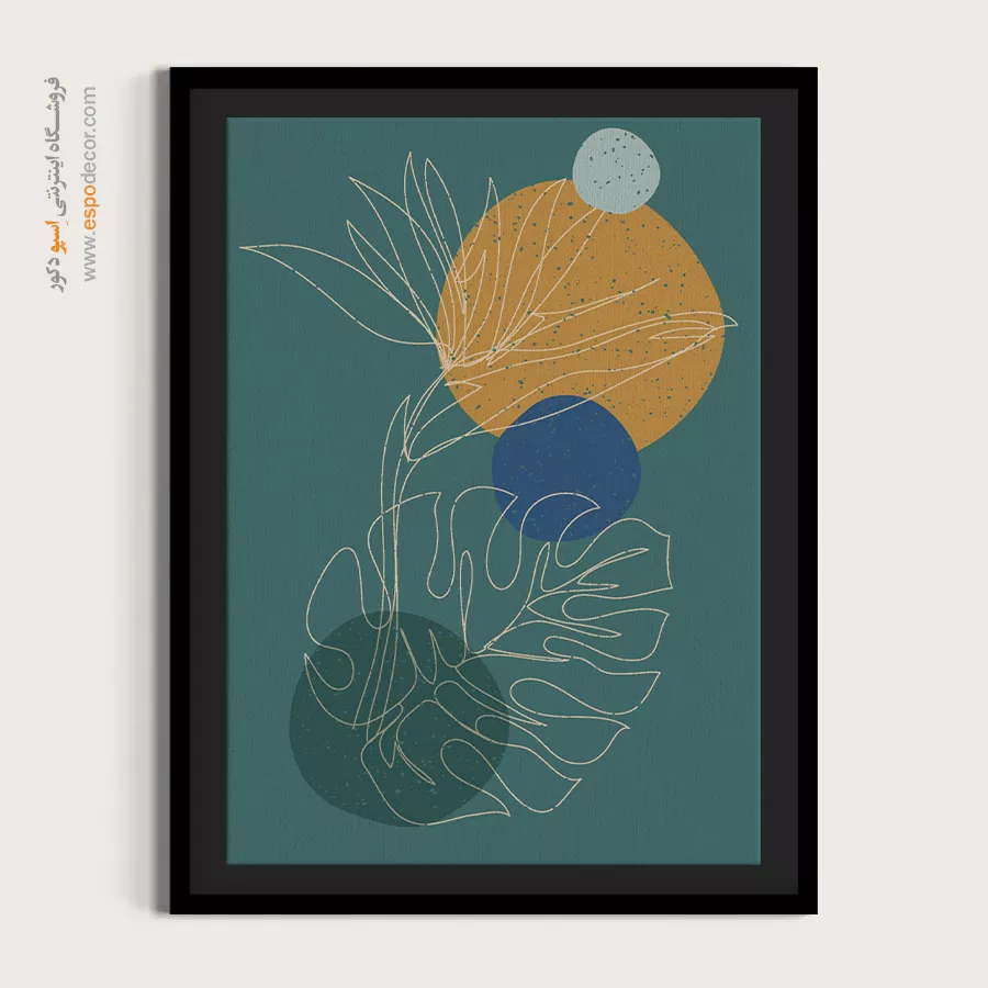 تابلو مینیمال کوچک - ترتیب وحدت – تابلو مینیمال آرت - اسپو دکور