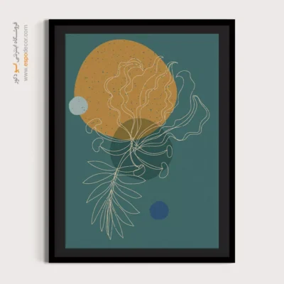 تابلو مینیمال خاکستری - ماورایی تابشی – تابلو مینیمال آرت - اسپو دکور