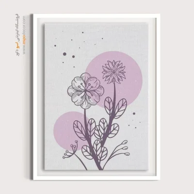 تابلو مینیمال برای اتاق نشیمن 2025 - ترکیب نظم – تابلو مینیمال آرت - اسپو دکور