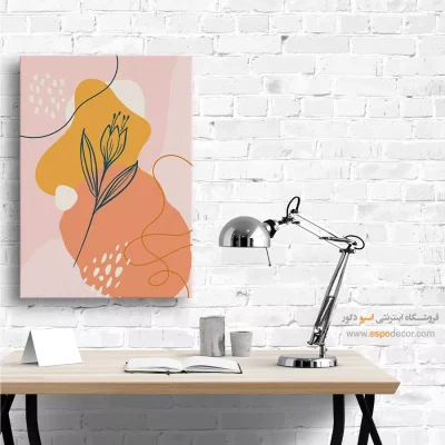 تابلو مینیمال هنری زیبا
