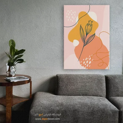 تابلو مینیمال هنری زیبا
