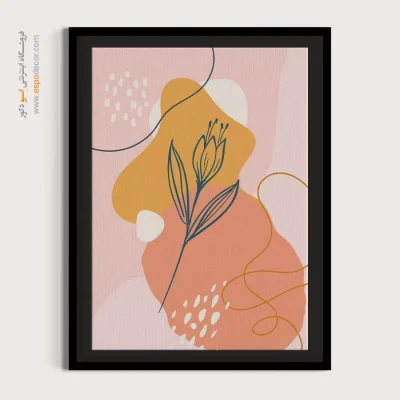 تابلو مینیمال هنری زیبا - تصویرسازی غریب – تابلو مینیمال آرت - اسپو دکور