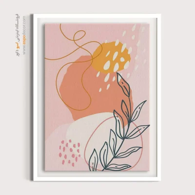 تابلو بوم مینیمال زیبا - ملودی های مینیمالیستی – تابلو مینیمال آرت - اسپو دکور