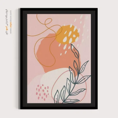 تابلو بوم مینیمال زیبا - ملودی های مینیمالیستی – تابلو مینیمال آرت - اسپو دکور