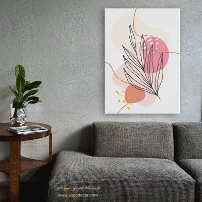 تابلو مینیمال انتزاعی زیبا