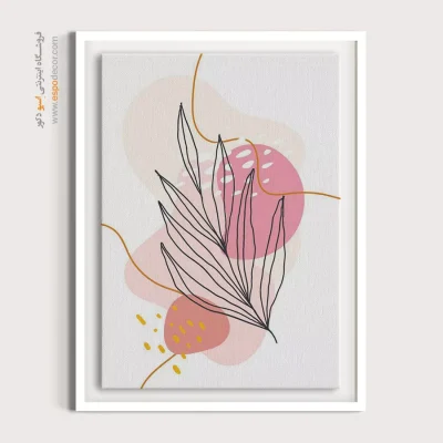 تابلو مینیمال انتزاعی زیبا - پیکربندی چیدمان – تابلو مینیمال آرت - اسپو دکور