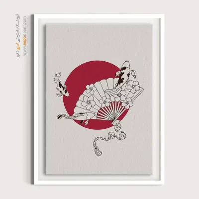 تابلو مینیمال بوم جدید - هندسه موثر – تابلو مینیمال آرت - اسپو دکور