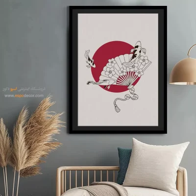 تابلو مینیمال بوم جدید - هندسه موثر – تابلو مینیمال آرت - اسپو دکور