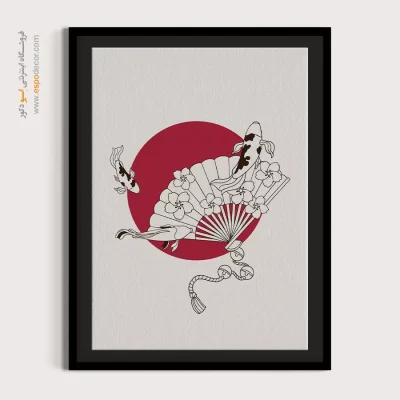 تابلو مینیمال بوم جدید - هندسه موثر – تابلو مینیمال آرت - اسپو دکور