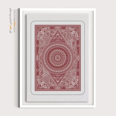 نصب تابلو مینیمال در خانه برای دکور - بازتاب های رنگین کمانی – تابلو مینیمال آرت - اسپو دکور