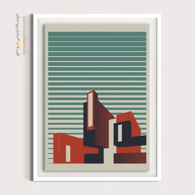 خرید اینترنتی تابلو مینیمال برای دکور - ترکیبات غریب – تابلو مینیمال آرت - اسپو دکور