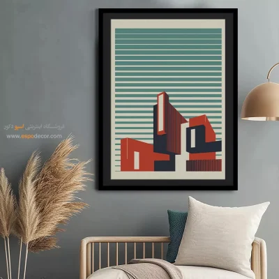 خرید اینترنتی تابلو مینیمال برای دکور - ترکیبات غریب – تابلو مینیمال آرت - اسپو دکور