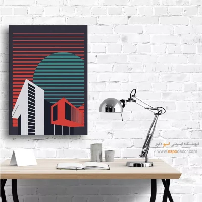 تابلو مینیمال ساده با قاب