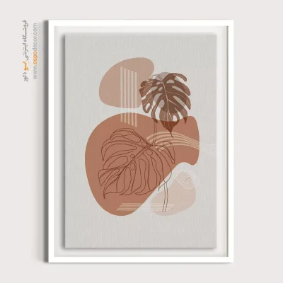 تابلو مینیمال مدرن جدید - الگوهای آرام – تابلو مینیمال آرت - اسپو دکور