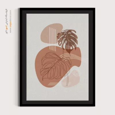 تابلو مینیمال مدرن جدید - الگوهای آرام – تابلو مینیمال آرت - اسپو دکور