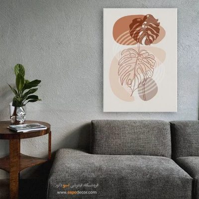 تابلو مینیمال طرح چهره با طراحی نو